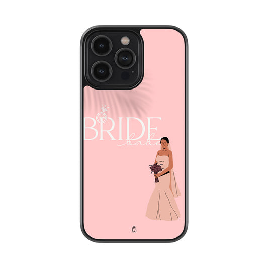 Bride Babe Glass Phone case