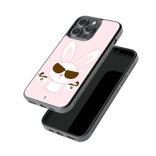 Swag Coffee Bunny Glass Case