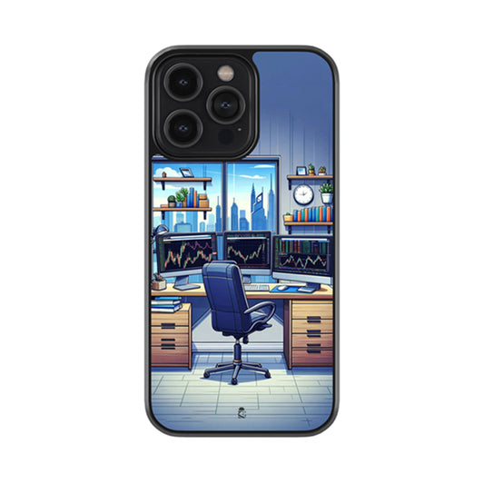 Day Trader Glass Case