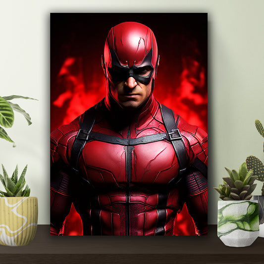 Daredevil Massive Red Poster