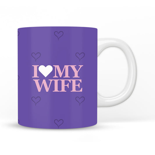 I Love My Wife Coffee Mug