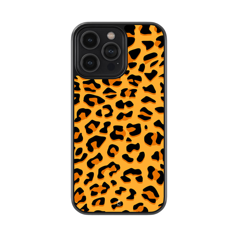 Cheetah Skin Pattern Glass Case