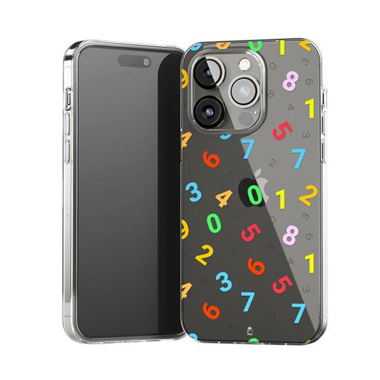 Numbers Clear Silicone Case