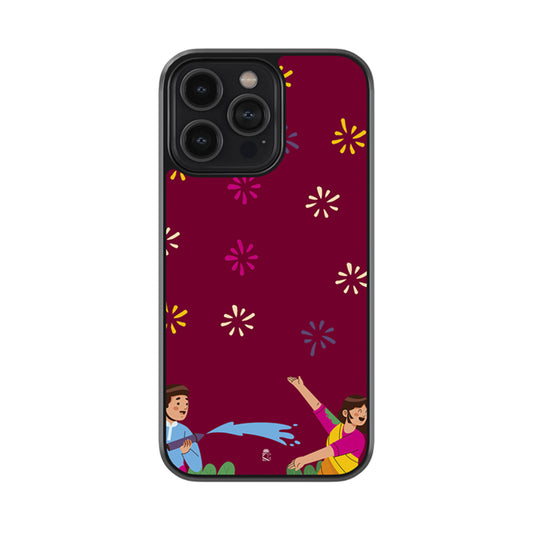 Water Sprinkles Glass Case