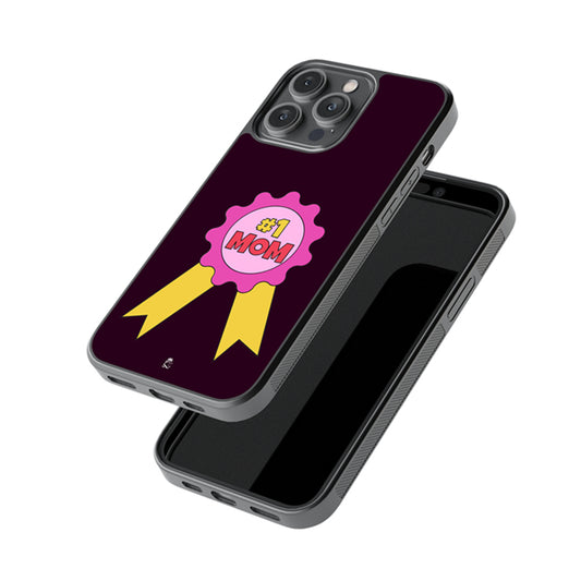 Worlds No.1 Mom Glass Phone case