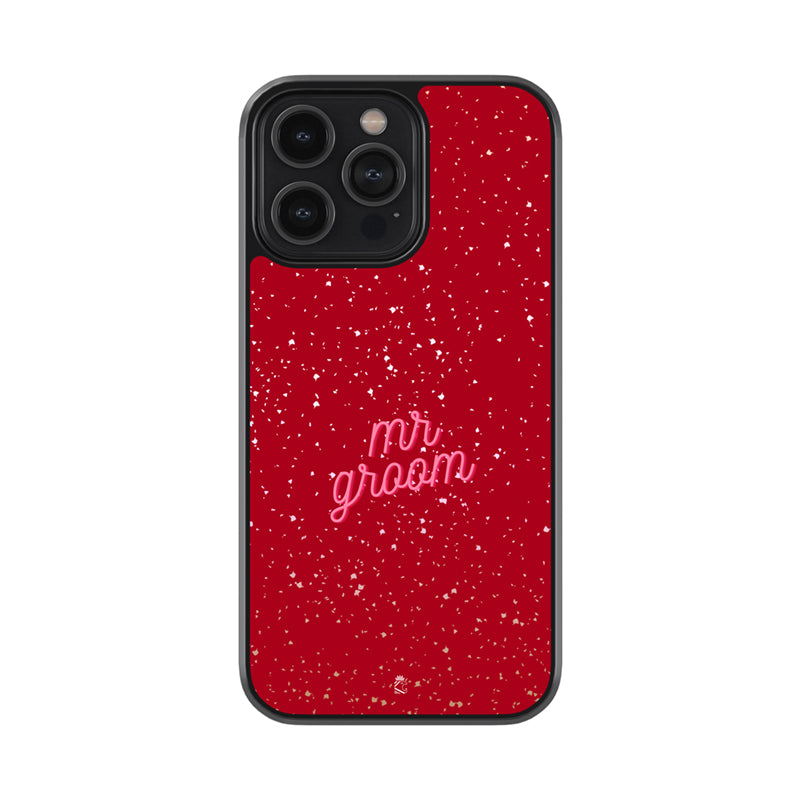 Mr.Groom Glass Phone case