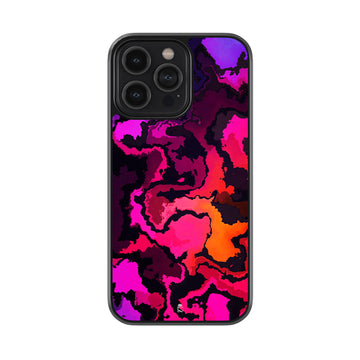 Attractive Foam Pink Glass Case