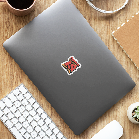 Being Normal is Boring Laptop Sticker