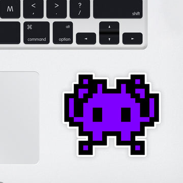 Alien Monster Laptop Sticker