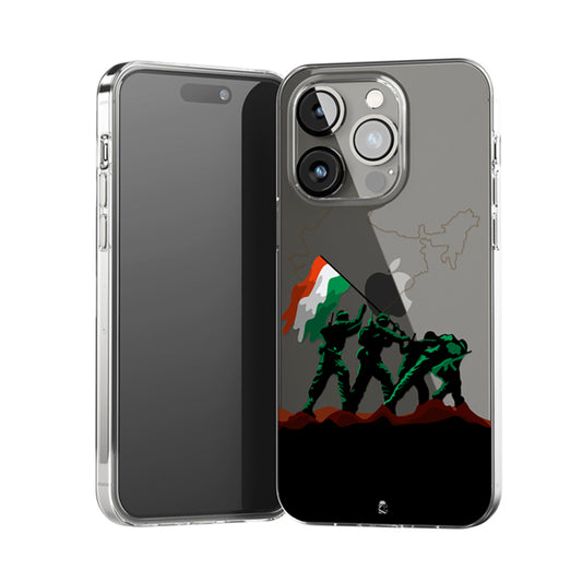 Indian Fighters Clear Silicone Case