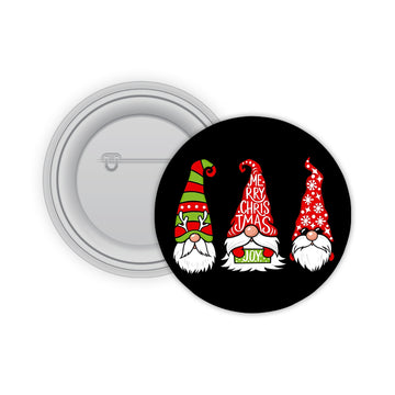 Christmas Joy Pin-back Button Badge