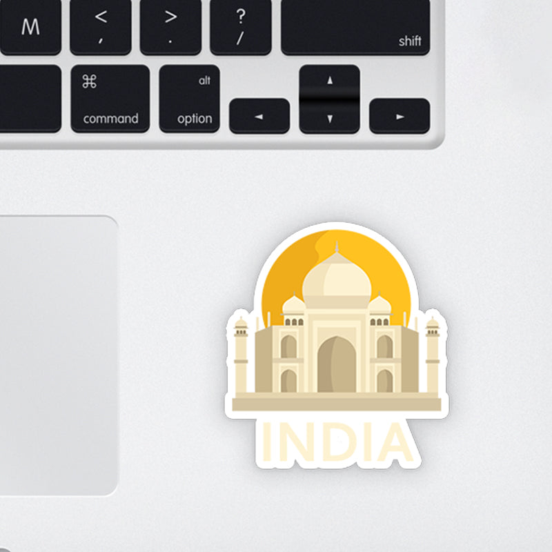 Taj Mahal India Laptop Sticker