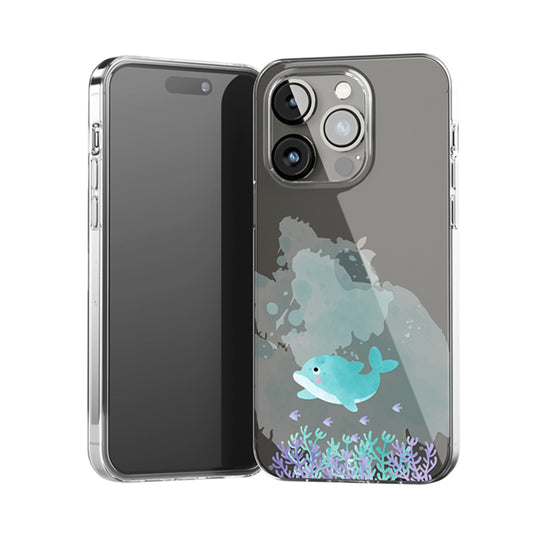 The Dolphin Clear Silicone Case