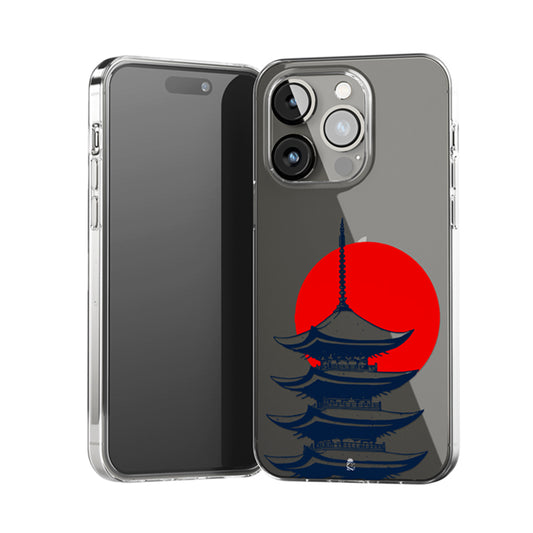 Ancient Temple Clear Silicone Case