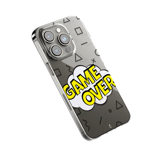 Game Over Clear Silicone Case