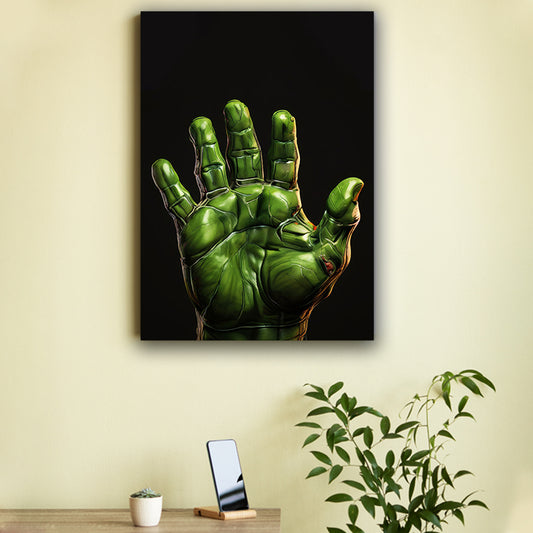 Green Hands Poster