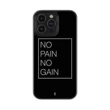 No Pain,No Gain Glass Case