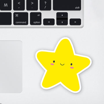 Bright Star Laptop Sticker