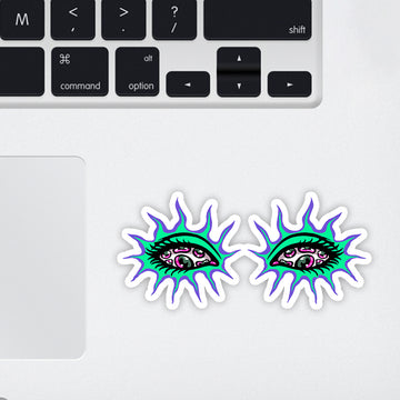 Dream Eyes Laptop Sticker