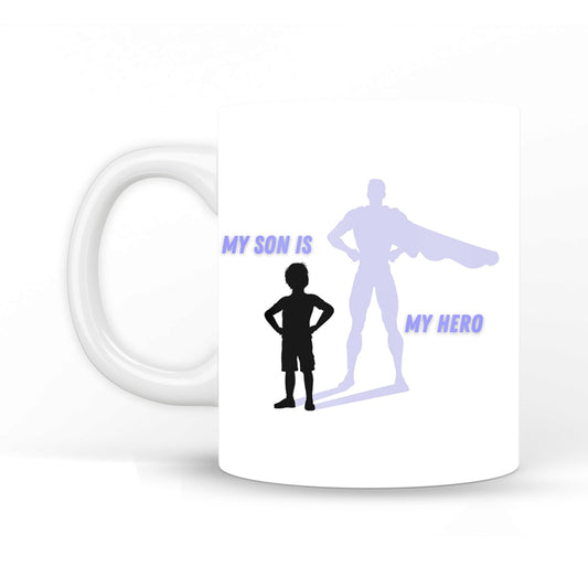 My Son is My Hero Coffee Mug