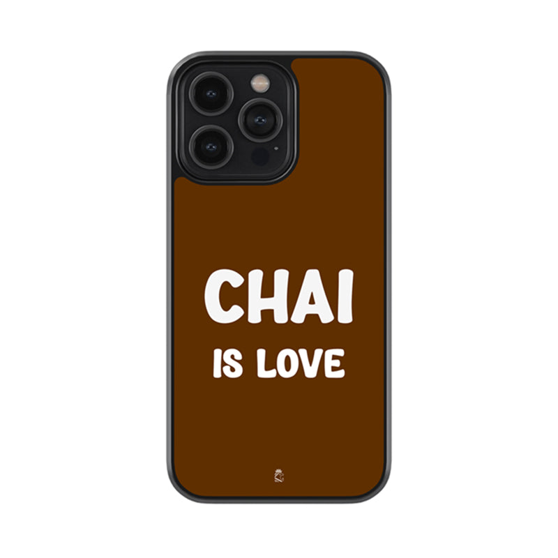 Chai is Love Glass Case