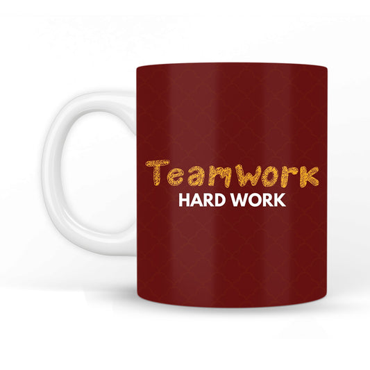 Team Work Hard Work Coffee Mug