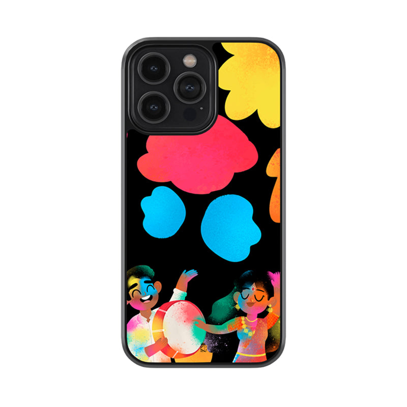 Holi Dum Dum Dum Glass Case