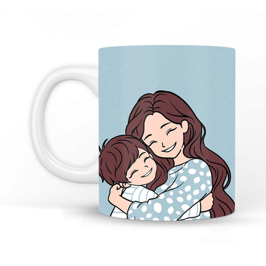 Son and Mom Love Coffee Mug