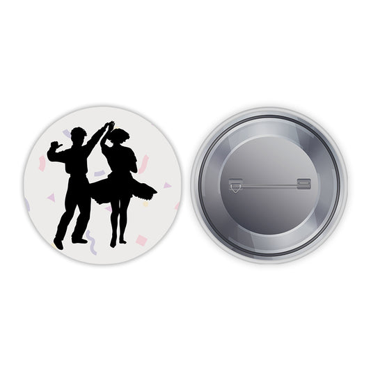 Couple Dance Pin-back Button Badge