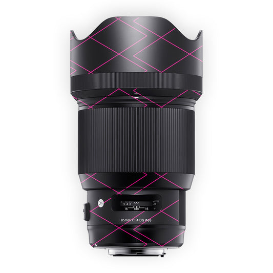 Pink Stripes Lens Skin