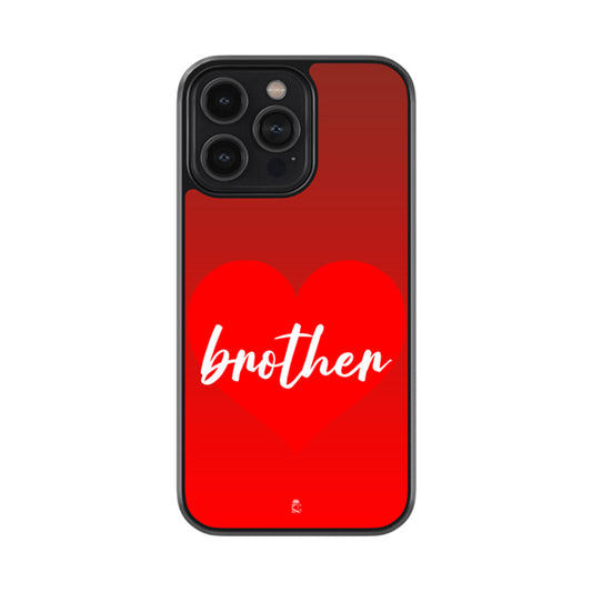 Brother Heart Glass Phone case