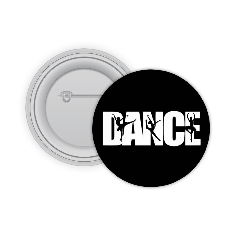 Dance Pin-back Button Badge