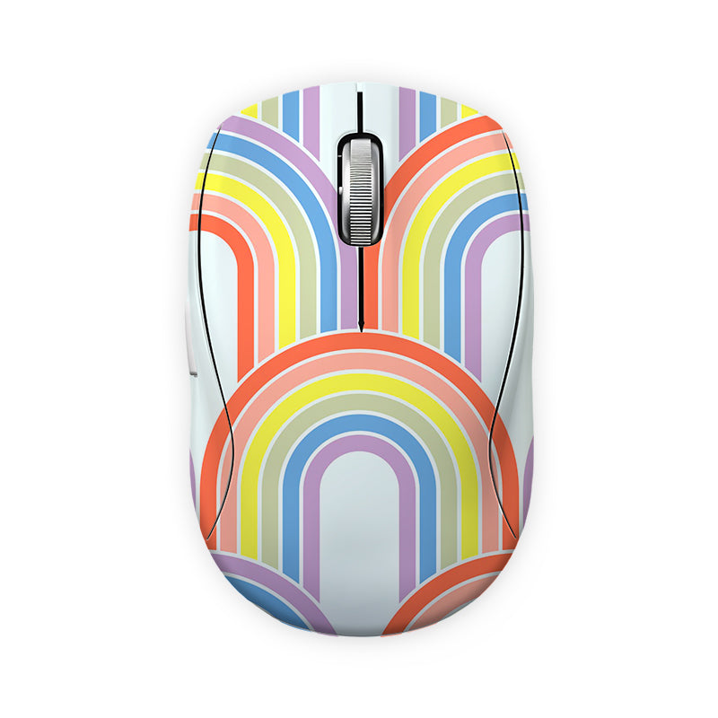 Colourful Arcs Mouse Skin