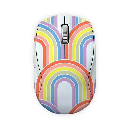 Colourful Arcs Mouse Skin