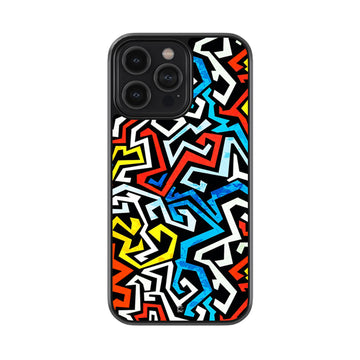 Doodle Of Abstract Glass Case