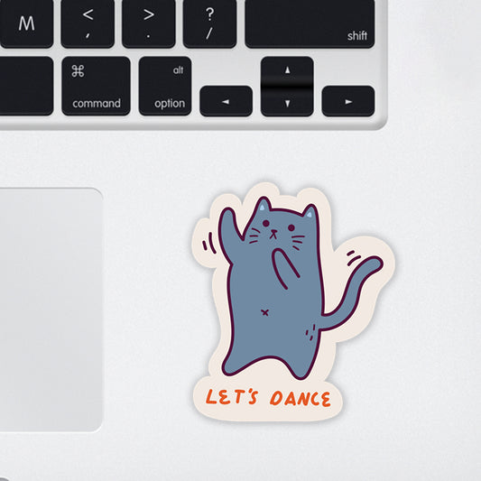 Let's Dance  Laptop Sticker