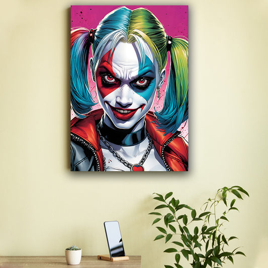 Harley Quinn Pop Art Poster