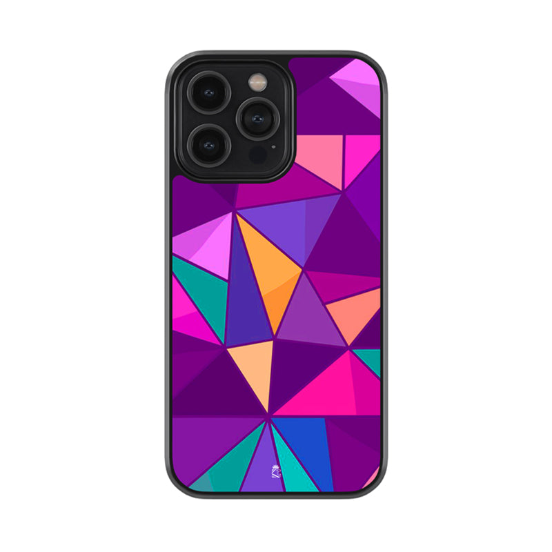 Triangular Midpoint Pattern Glass Case