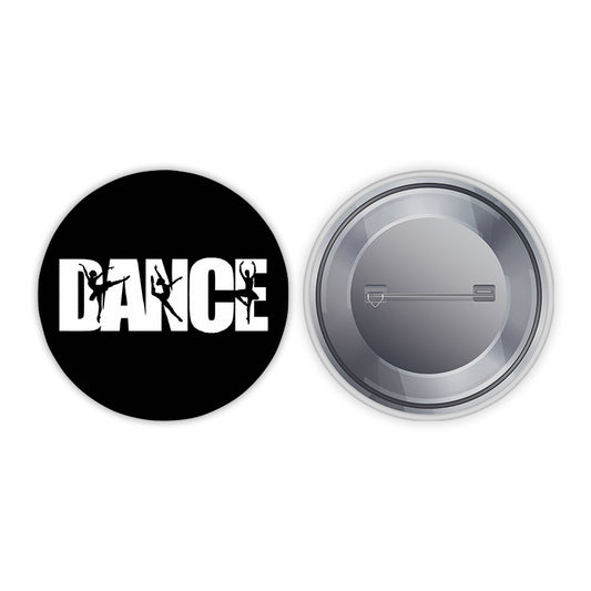 Dance Pin-back Button Badge