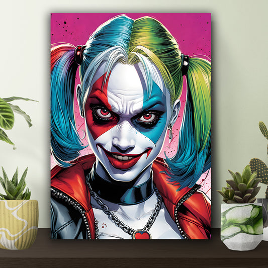 Harley Quinn Pop Art Poster