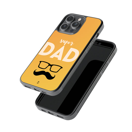 You are Super Dad Glass Phone case