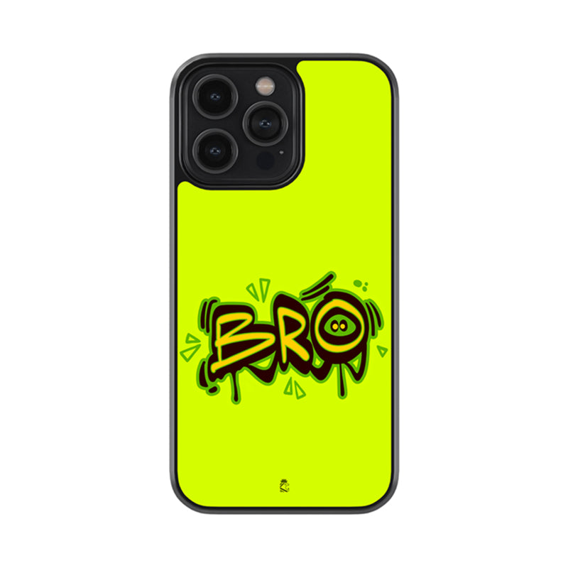 Hi Bro Glass Phone case