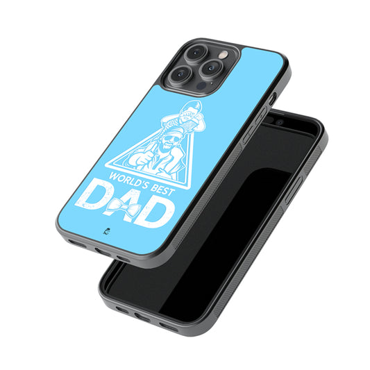 Worlds Best Dad Glass Phone case