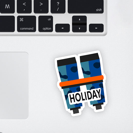 Holiday Laptop Sticker