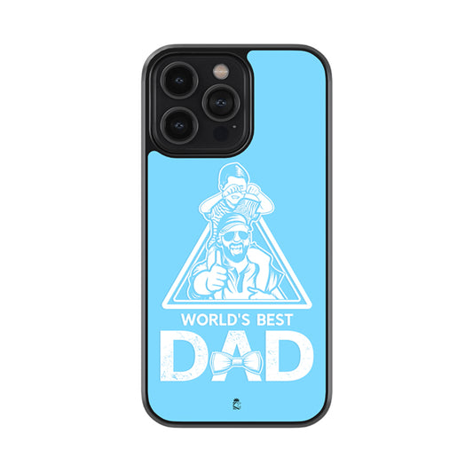 Worlds Best Dad Glass Phone case