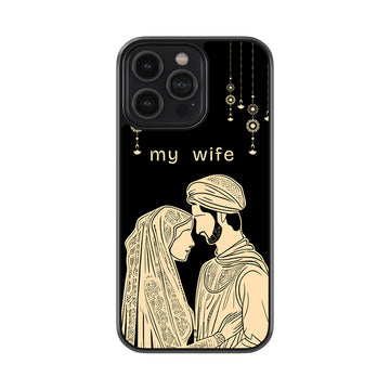 My Wife Glass Phone case