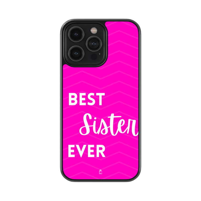 Best Sister Ever Glass Phone case