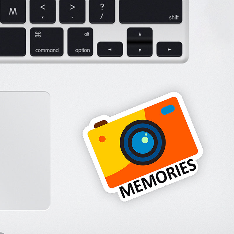 Memories Laptop Sticker