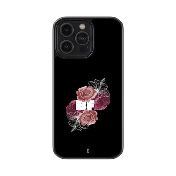 Floral Bf Glass Phone case