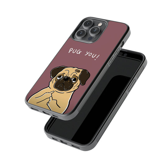 Pug You Glass Case